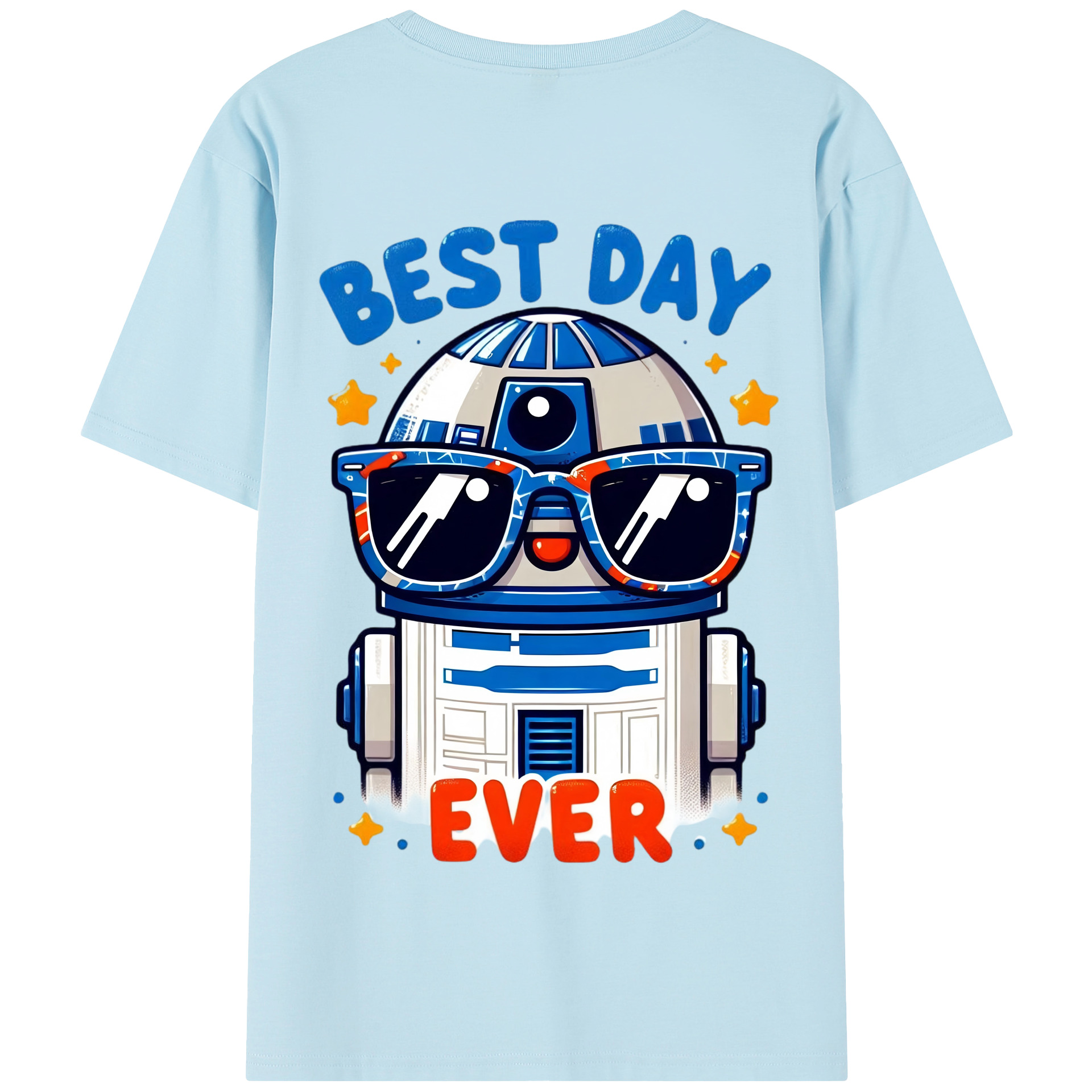 （画像用） スター・ウォーズ Star Wars 綿100％半袖Tシャツ（背面プリント）